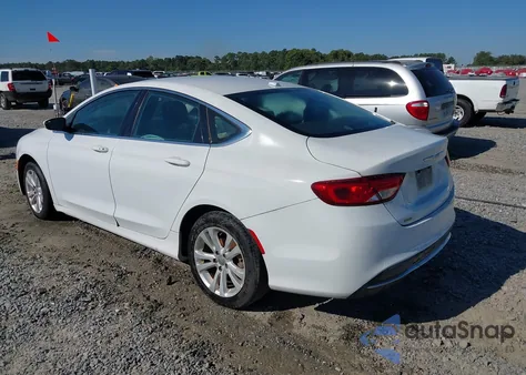 2016 Chrysler 200 Limited from USA, damaged, VIN 1C3CCCAB8GN135914